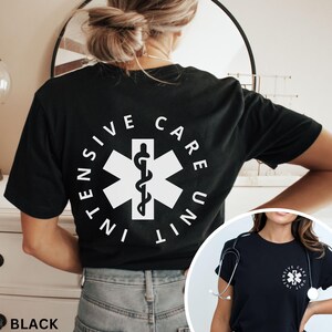 ICU Nurse Shirt Critical Care Nurse Intensive Care Nurse Shirt ICU Nurse Crewneck New Grad Nurse Gift RN Shirt Gift For Male Nurse Icu Shirt bild 5