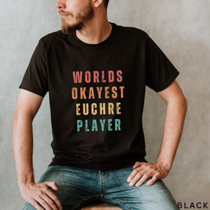 Funny Euchre Shirt Funny Euchre T Shirt Gift for Dad Gift for Him Euchre Legend Euchre Gifts Euchre Player Gift for Grandpa Euchre Lover