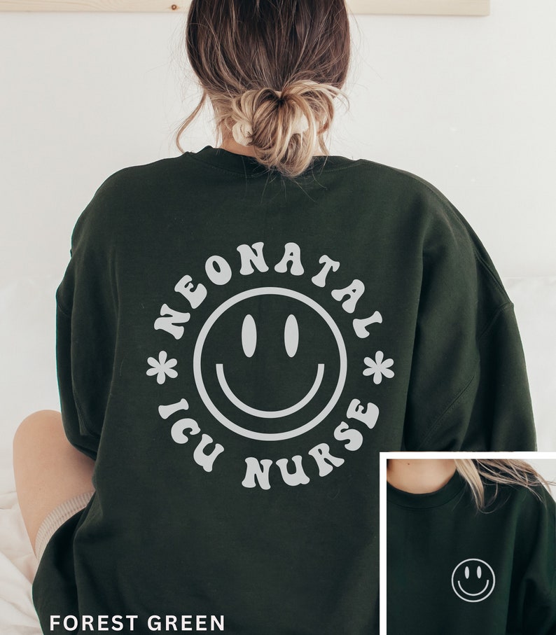 NICU Nurse Sweatshirt, Neonatal Nurse Shirt, NICU Nurse Crewneck Sweater, Nurse Gifts, Tiny Humans Shirt Nurse Apparel Gifts for Nurses imagem 5