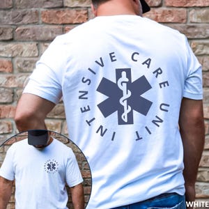 ICU Nurse Shirt Critical Care Nurse Intensive Care Nurse Shirt ICU Nurse Crewneck New Grad Nurse Gift RN Shirt Gift For Male Nurse Icu Shirt bild 7