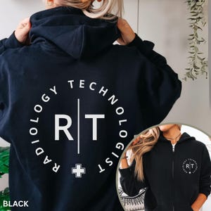 Custom Radiology Technologist, Radiology Zip Up Hoodie, X-Ray Tech Jacket, Rad Tech Gift, Medical Imaging Full Zip Hoodie, Diagnostic