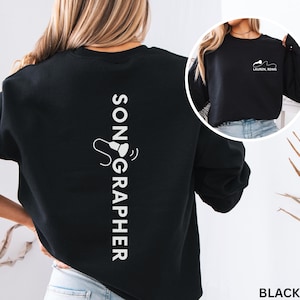 Custom Sonographer Sweatshirt, RDMS Crewneck Sweater, Medical Sonographer Shirt, Sonography Gift, Ultrasound Tech Gifts, Personalized Gifts