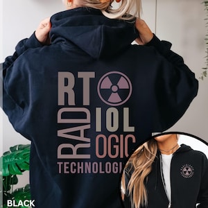 Sweat à capuche zippé technicien en radiologie, veste technique radiologique, cadeau Rad Tech, sweat à capuche zippé intégral imagerie médicale, sweat-shirt imagerie diagnostique