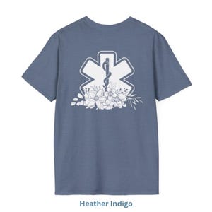 EMT Shirt Paramedic ER Nurse Shirt Emergency Department ER Tech Ems Shirt Medical Assistant Nurse Apparel Nurse Educator Cna Shirt Hospice zdjęcie 6