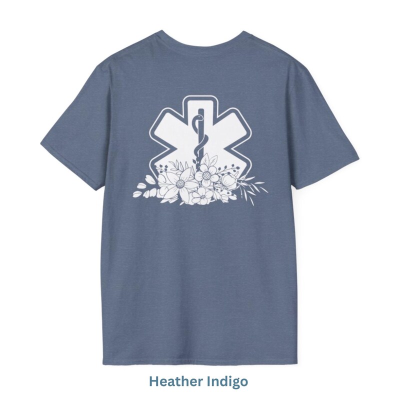 EMT Shirt Paramedic ER Nurse Shirt Emergency Department ER Tech Ems Shirt Medical Assistant Nurse Apparel Nurse Educator Cna Shirt Hospice zdjęcie 6