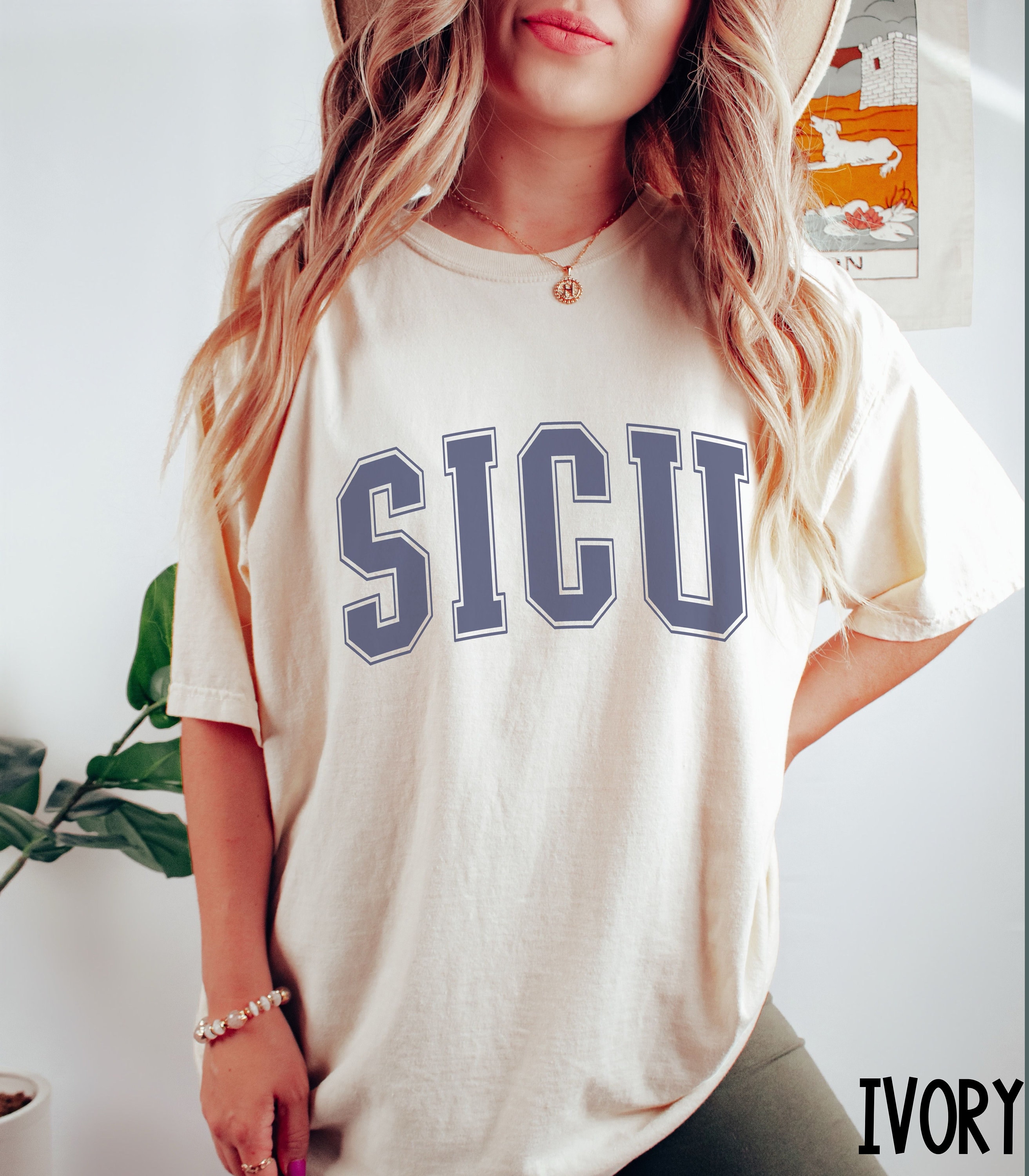 SICU Nurse Shirt, SICU Comfort Colors Shirt, Surgical ICU Nurse ...