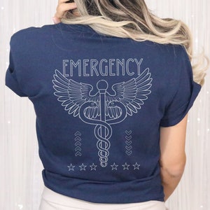 Emergency Department Shirt Emergency Nurse Emergency Medicine Emergency Room Nurse Emergency Shirt Paramedic ER Tech ER Nurse Shirt Gift