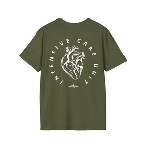 ICU Nurse Shirt, Intensive Care Nurse Shirt, ICU Shirt, Critical Care Unit, New Grad Nurse Gift, RN Shirt, Gift For Male Nurse, Icu TShirt bild 7