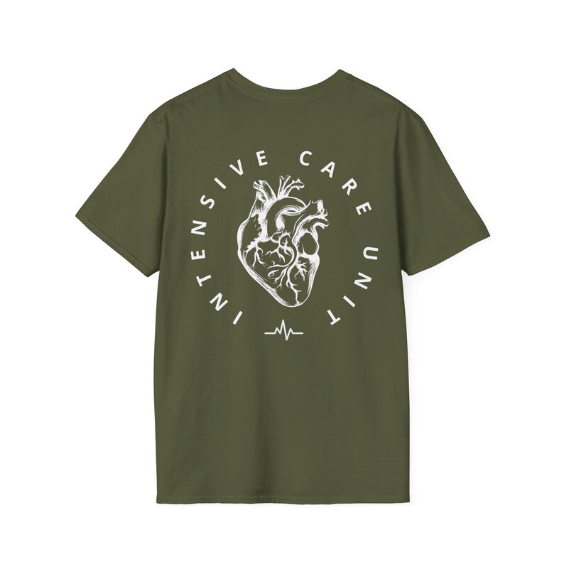 ICU Nurse Shirt, Intensive Care Nurse Shirt, ICU Shirt, Critical Care Unit, New Grad Nurse Gift, RN Shirt, Gift For Male Nurse, Icu TShirt bild 7