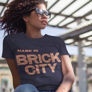 Made In Brick City Tee | Newark NJ T-Shirt | Hometown tshirt | Represent Shirt | Newark Heritage | Short Sleeve Tee