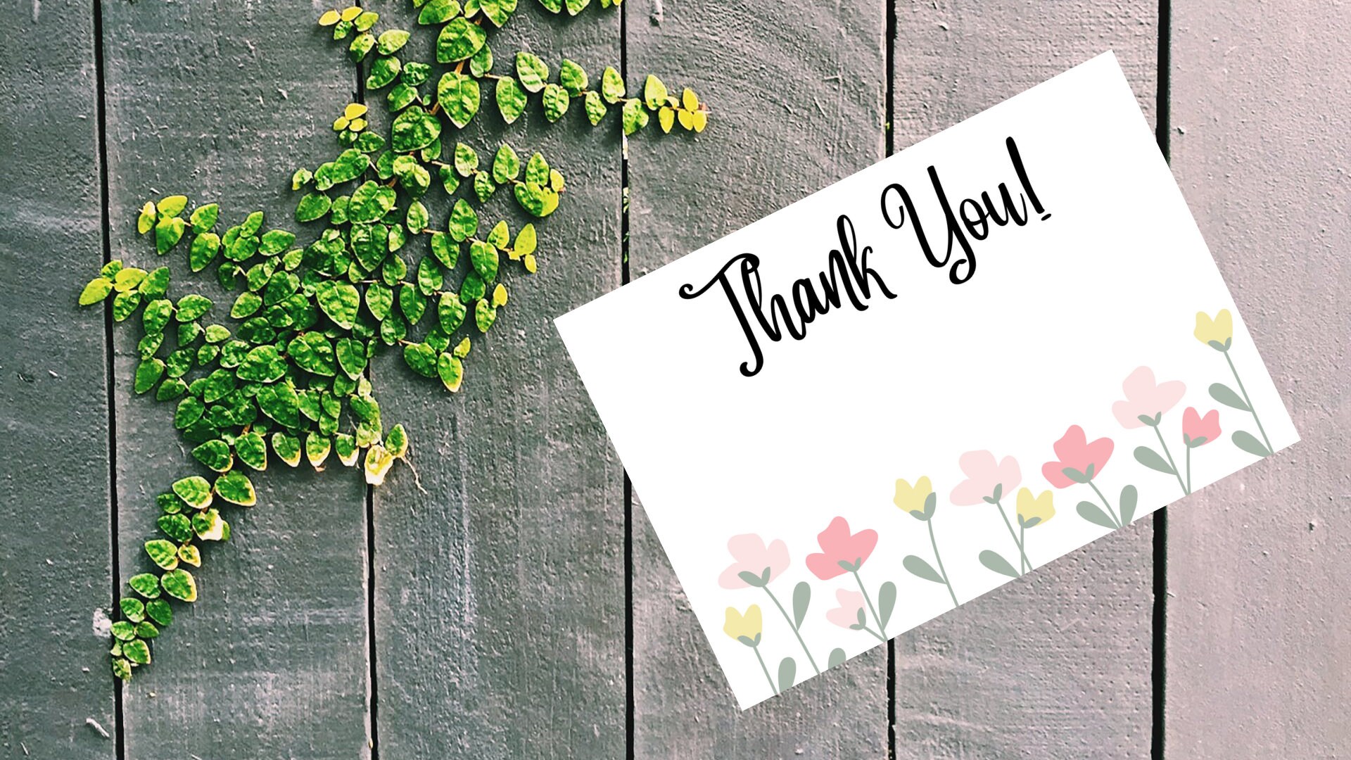 Editable Printable Thank You Card • Small Business Thank You Card ...