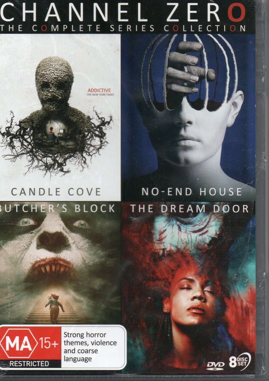 Channel Zero Complete Collection Season 1 4 Series 8 DVD Etsy