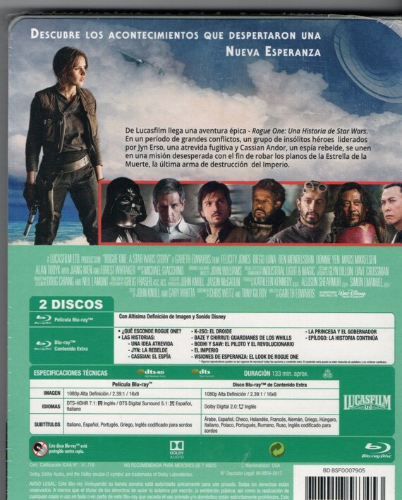 ROGUE ONE: Star Wars Story (2 Blu-ray)