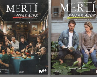 LOT Merlí: sapere aude Season Series temporada 1 + 2 (4 DVD) Region 2 Gay Like New