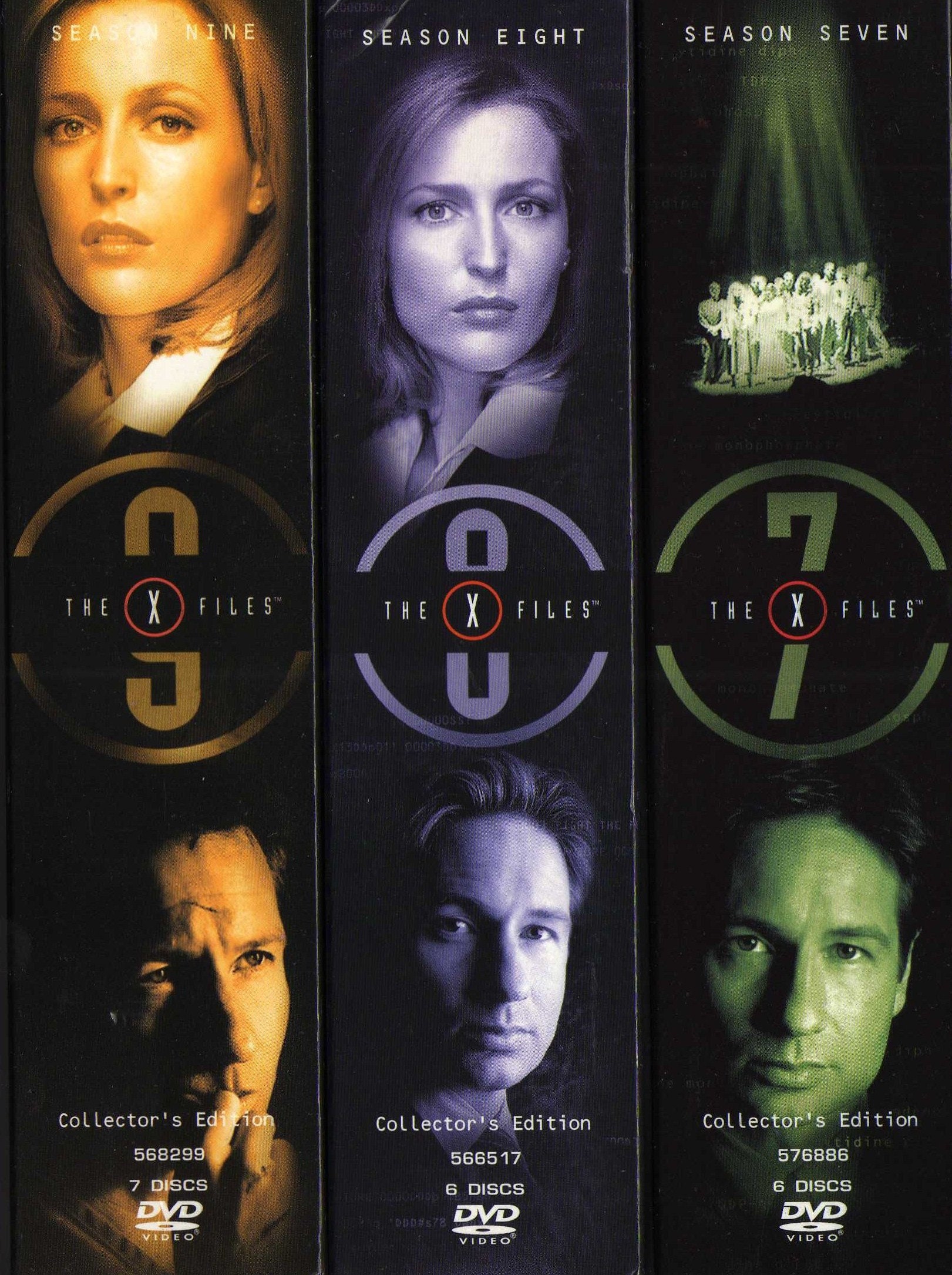 Xfiles Complete Collection 19 Seasons DVD Series 59 Discs FIRST Edition GREEK Collector