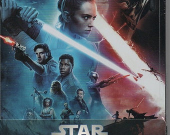 Star Wars : The Rise Of Skywalker El Ascenso de 2 Blu-ray Steelbook Spanish EDITION Region B NEW - SEALED