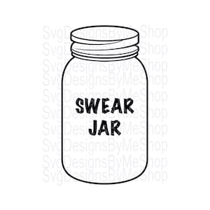 Schwören Glas SVG Digital Download