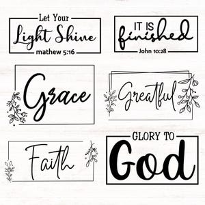 30 Christian Svg Bundle, Christian Svg Design, Bible Verse, Religious ...
