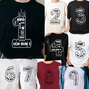 Pacote Svg de número Geburtstag alemão de 30 tipos, arquivo de plotter Svg, números de aniversário alemães, arquivo de plotter de pacote Geburtstag, download instantâneo