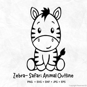 Zebra SVG, Split Safari Tiere Umriss, Schule Klassenzimmer Etikett Kinder, Safari Tiere Umriss SVG, Schüler Namensschild, Baby Lehrer, Dschungel Zoo