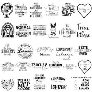 Lehrer SVG Bundle, Lehrer SVG Design, Lehrer Zitat, Lehrer Shirt svg, Lehrer Leben svg, Bestes Lernen, Lehrer Liebe, Digitaler Download.