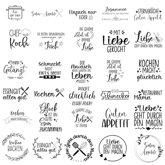 Küchen Svg Bundle, Küchen Design, Koch Svg, Küchen Zitat Svg, Backen Svg, lustiges Küchen Svg, Küchen Spruch Bundle, digitale Datei