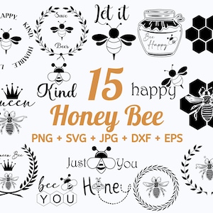 Bee svg bundel, Queen Bee Svg, Bee Hive Svg, Bumble Bee Svg, Honey Bee pad bundel SVG, schattige bij svg, Honey Comb Beehive Svg, druipende Svg