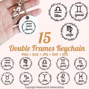 Bundle SVG signes du zodiaque, signes astrologie svg, svg symboles du zodiaque, valeur nutritive du zodiaque svg, astrologie, horoscope, fichier coupe Cricut