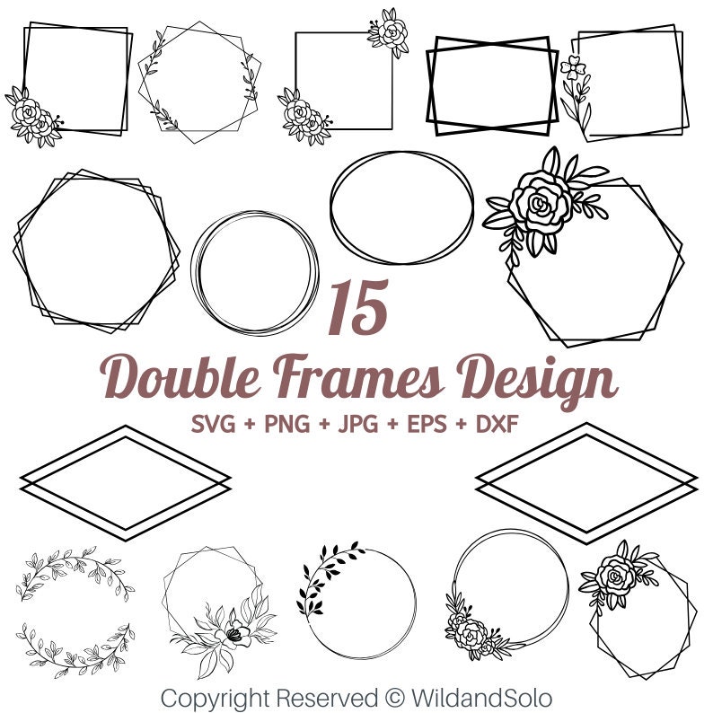 Scribble Circle Frame, Sketch Frame Vector Cut file for Cricut, Silhouette,  Pdf Png Eps Dxf, Decal, Sticker, Vinyl, Pin