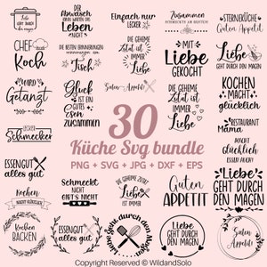 Küchen Svg Bundle, Küchen Design, Koch Svg, Küchen Zitat Svg, Backen Svg, lustiges Küchen Svg, Küchen Spruch Bundle, digitale Datei
