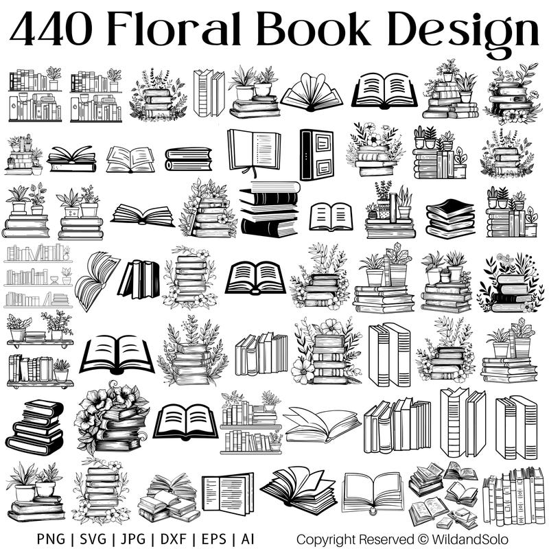 Antique Book Svg Files - Etsy