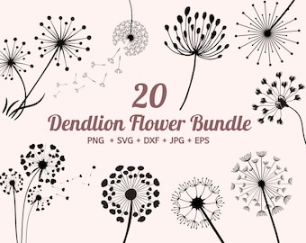 dandelion svg, dandelion vector, dandelion canvas, just breathe svg, dandelion eps, dandelion butterfly svg By Solo Wild