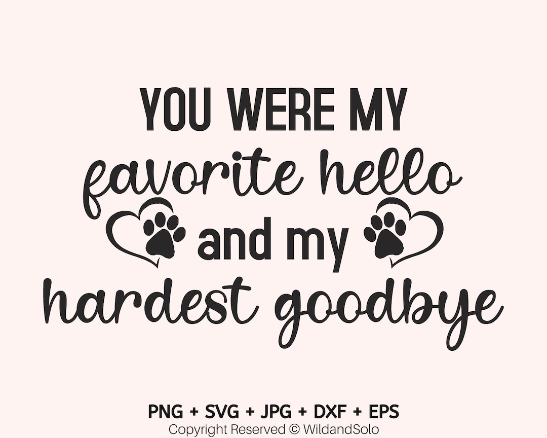 You Were My Favourite Pet Memorial Svg , Animal Lover Svg, Angel Wings