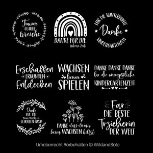 30 Erzieherin deutsche Sprüche SVG Bundld, Educator Svg, Digistamp Erzieherin, Kindergarten Lebewohl Svg, Erzieher SVG, gewerblich
