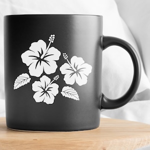 20 Hawaii Hibiscus Flower Svg Bundle, Tropical Flower Svg, Cricut Cut ...