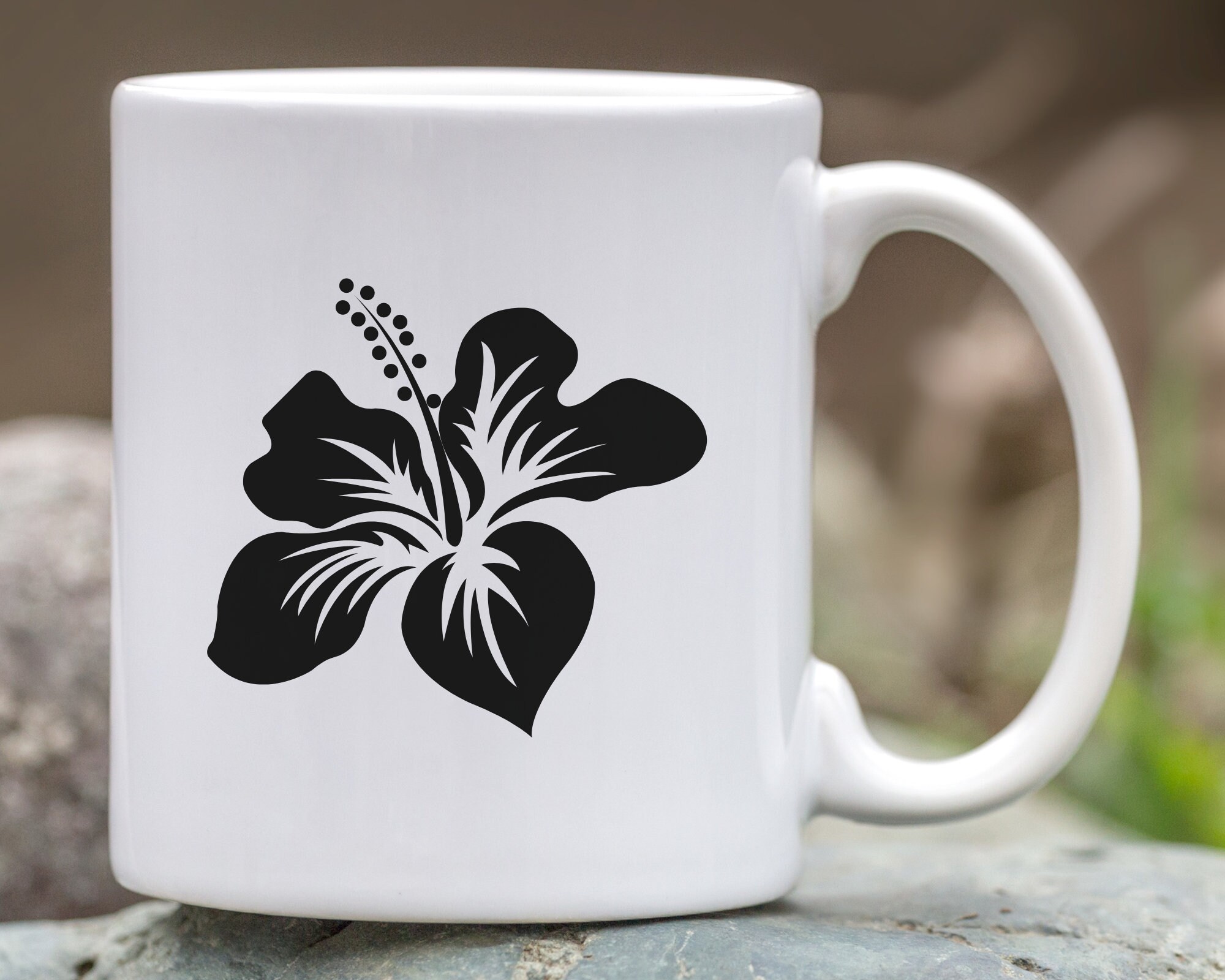 20 ハワイのハイビスカスの花の SVG バンドル、ハワイアンフラワーの