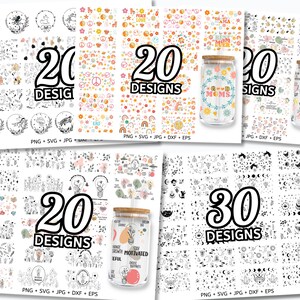 5000+ SVG-Design-Bundle, T-Shirt-Designs SVG, Blumen Svg, Cricut, Silhouette, Silhouette Schnittdateien, Mega Bundle, Bild 6