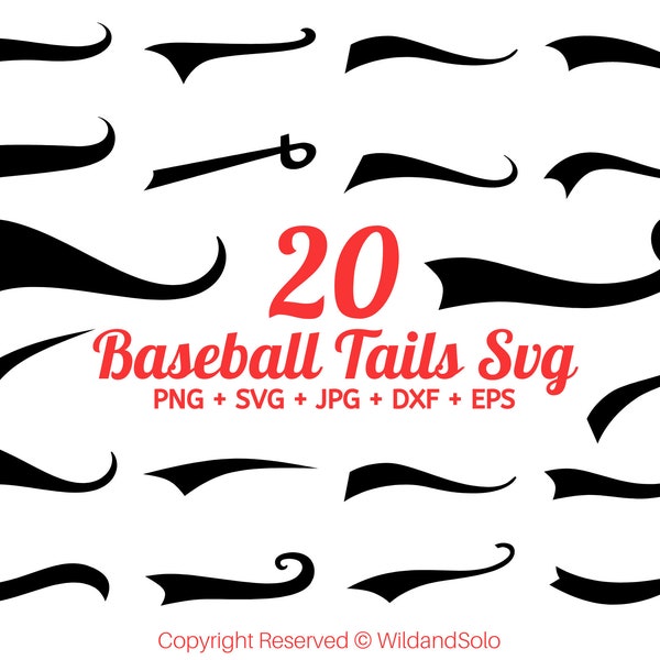 Staarten SVG honkbal staart honkbal lettertype staarten SVG, Swoosh Swirl SVG, onderstrepen SVG tekst staart SVG, swoosh staart SVG, Swoosh SVG, kant SVG