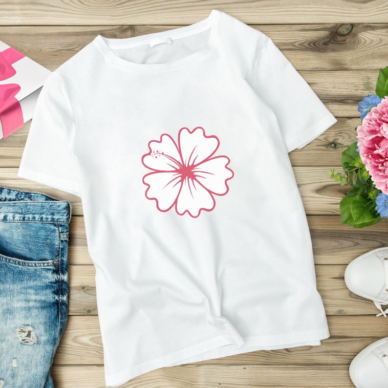 80 Hawaii Hibiscus Flower Svg Bundle, Tropical Flower Svg, Cricut Cut ...