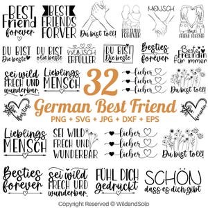 32 Plotterdatei Beste Freundin SVG, beste Freunde SVG-bundel, Freundschaft SVG, Schwerster Svg, Freundschaft Zitate svg, vrienden svg