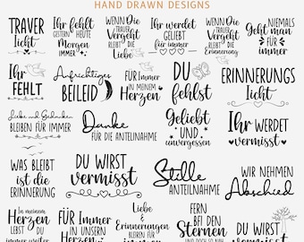 30 German Farewell Svg, Farewell Design, 30 German Design, Sayings Svg, Deutsche Plotterdatei, Cut For Cricut, Silhouette, Instant Download