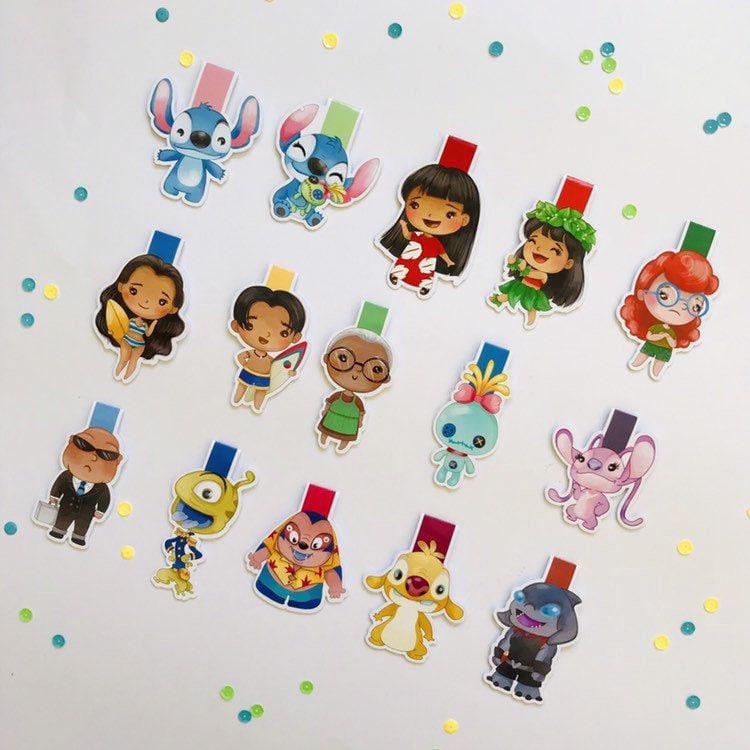 Los suministros para fiestas de Lilo y Stitch incluyen adornos para  cupcakes lilo y Stitch Beeyaky Beeyaky