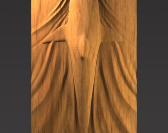 Relief Carving for CNC Router - STL, VCarve, Aspire, G-Codes & Production Report - Digital Download