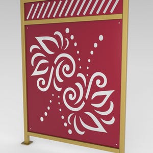 Decorative Panel and Fence Designs Produced with CNC Laser/Plasma/Router