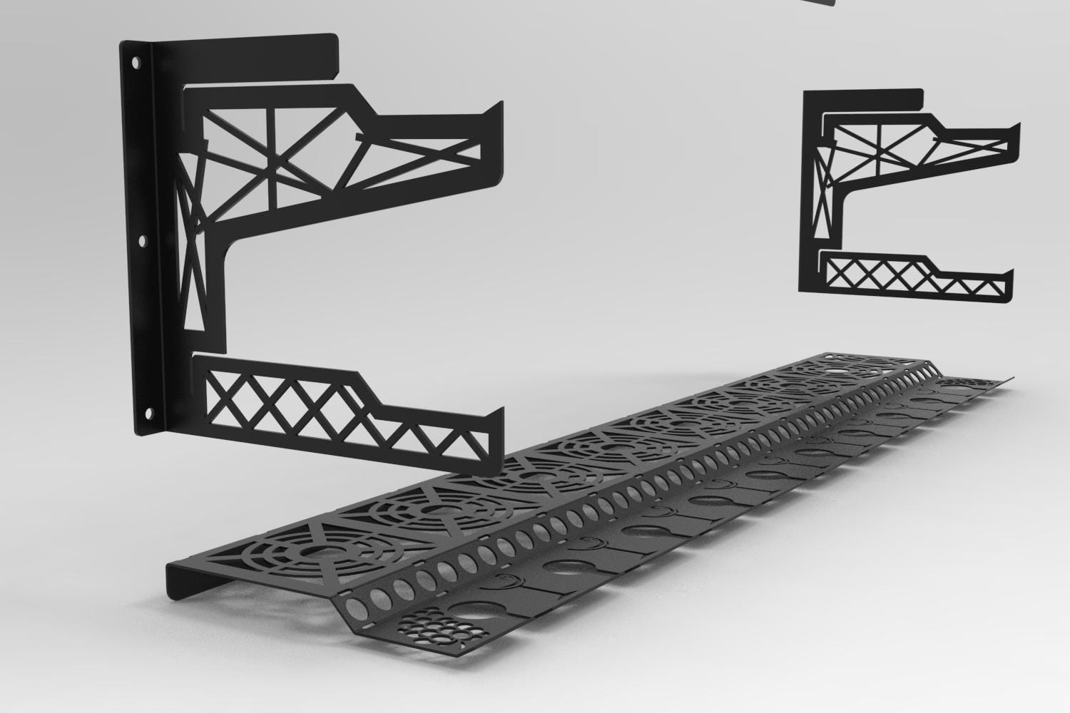Wine Rack Digital Files: Laser Cut DXF, PDF, STL - Etsy