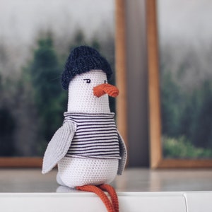 PDF CROCHET PATTERN gull, amigurumi, amigurumi pattern, amigurumi bird, zoomigurumi, crochet animal zdjęcie 6