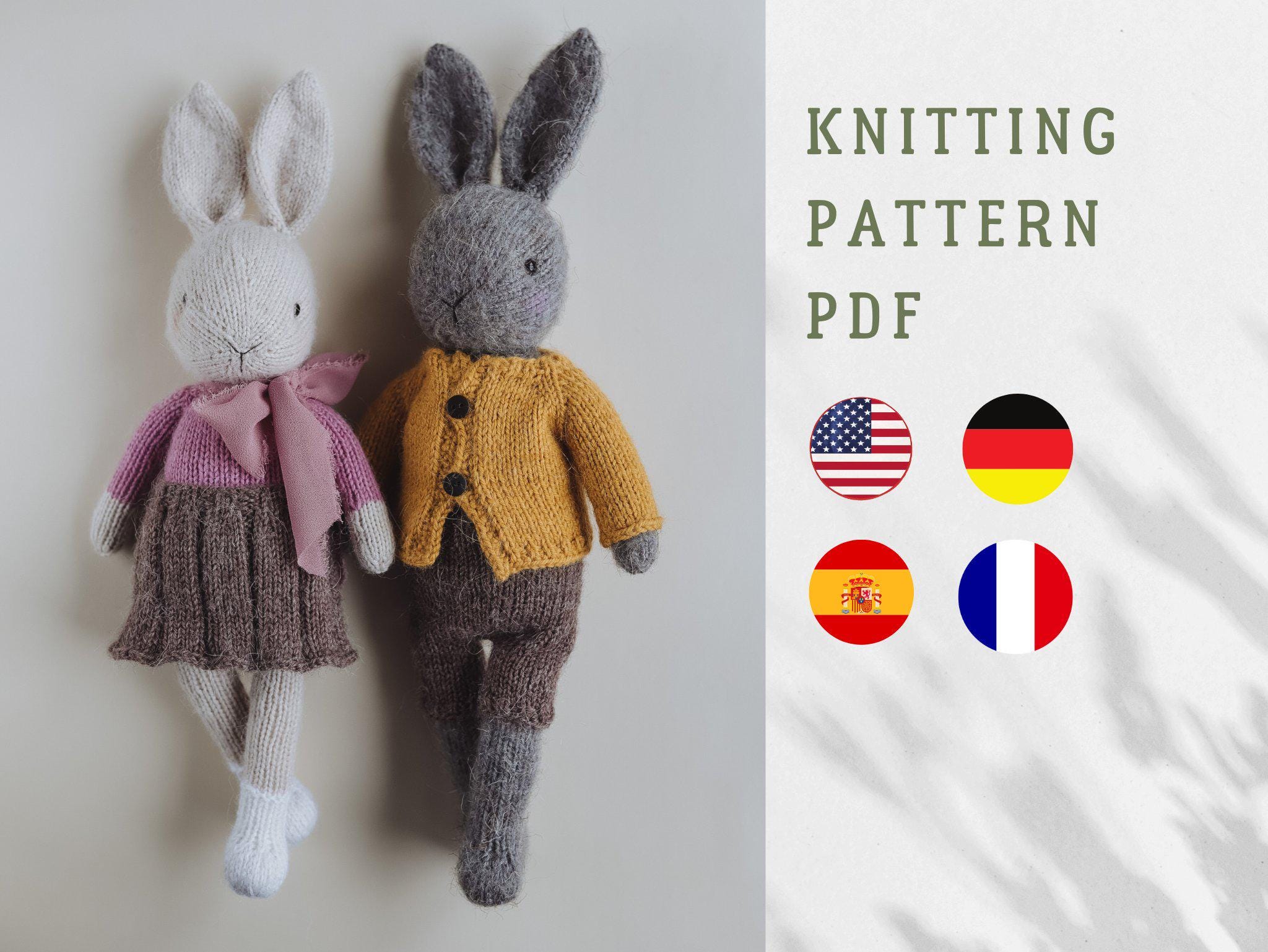 Coniglio uncinetto amigurumi: schema italiano e spiegazioni