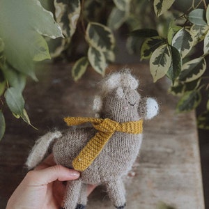 Cute horse and unicorn knitting pattern. Amigurumi toys. Сhildren's soft toy. Knitted animals. Fairytale unicorn image 4