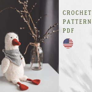 PDF Goose Genri English crochet pattern