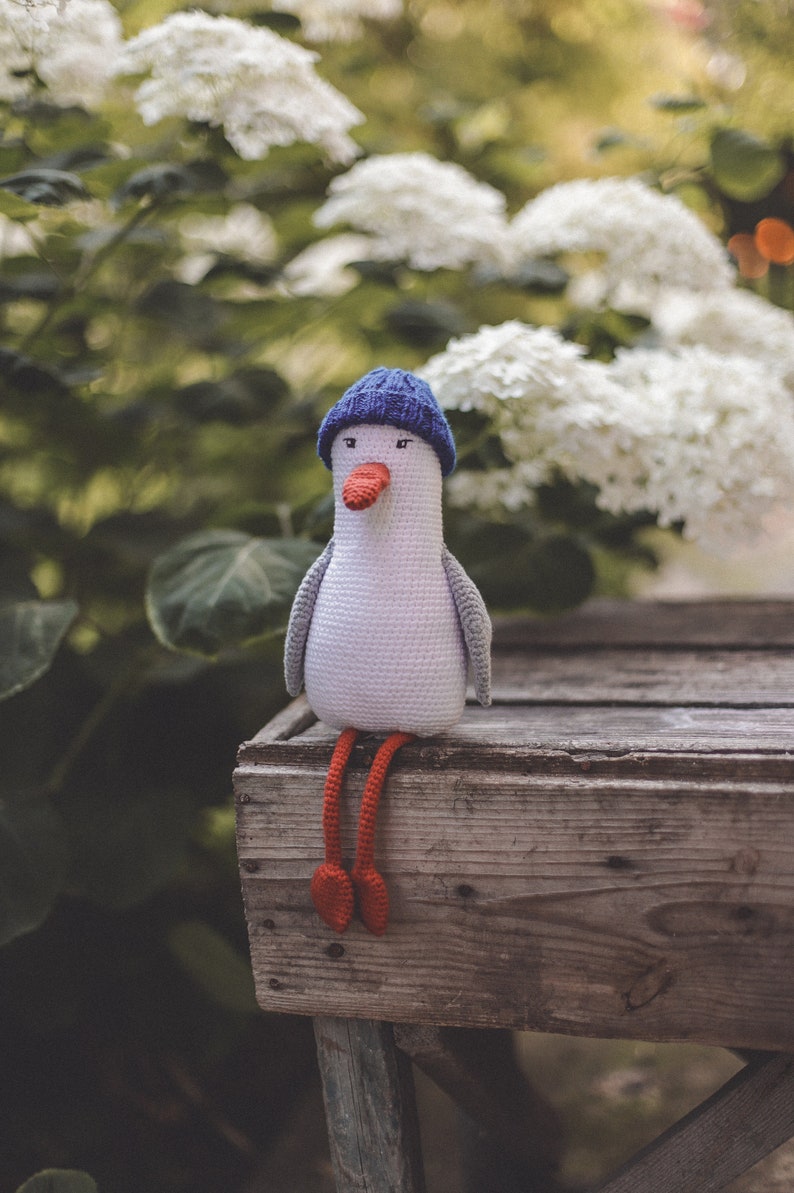 PDF CROCHET PATTERN gull, amigurumi, amigurumi pattern, amigurumi bird, zoomigurumi, crochet animal zdjęcie 4